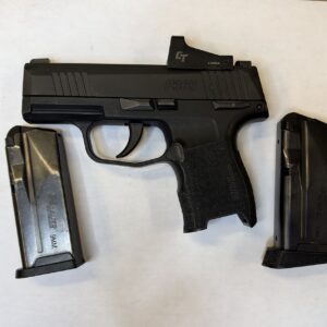 SIG SAUER P365 MS MA w/ CT Red Dot 9mm USED